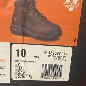 Timberland PRO Men's Brown Helix Work Boots